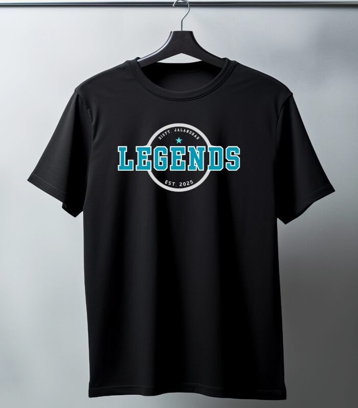 Anhad Legends Pure Cotton Round Neck Printed T-shirt